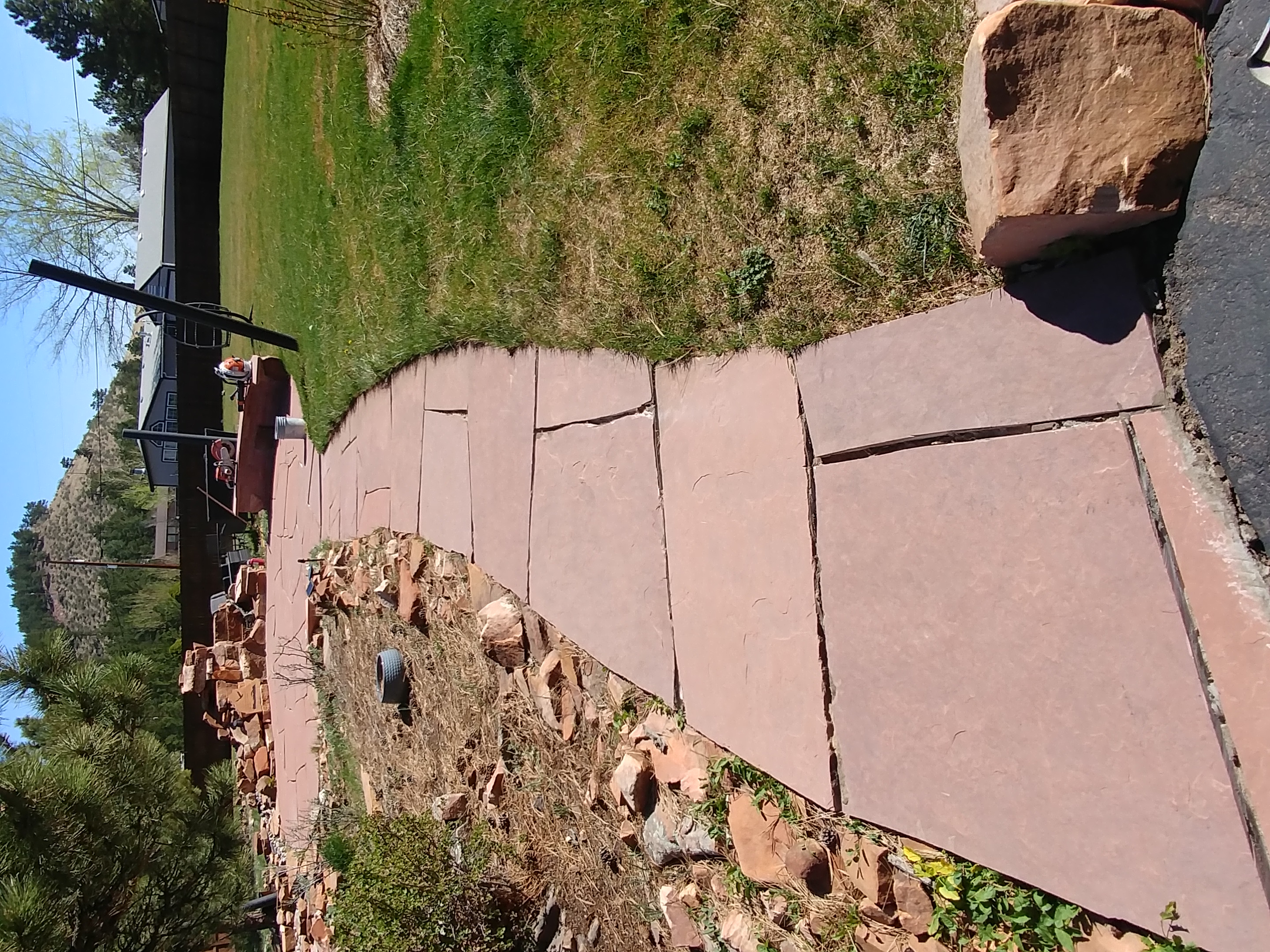 Custom patio project by F Masonry