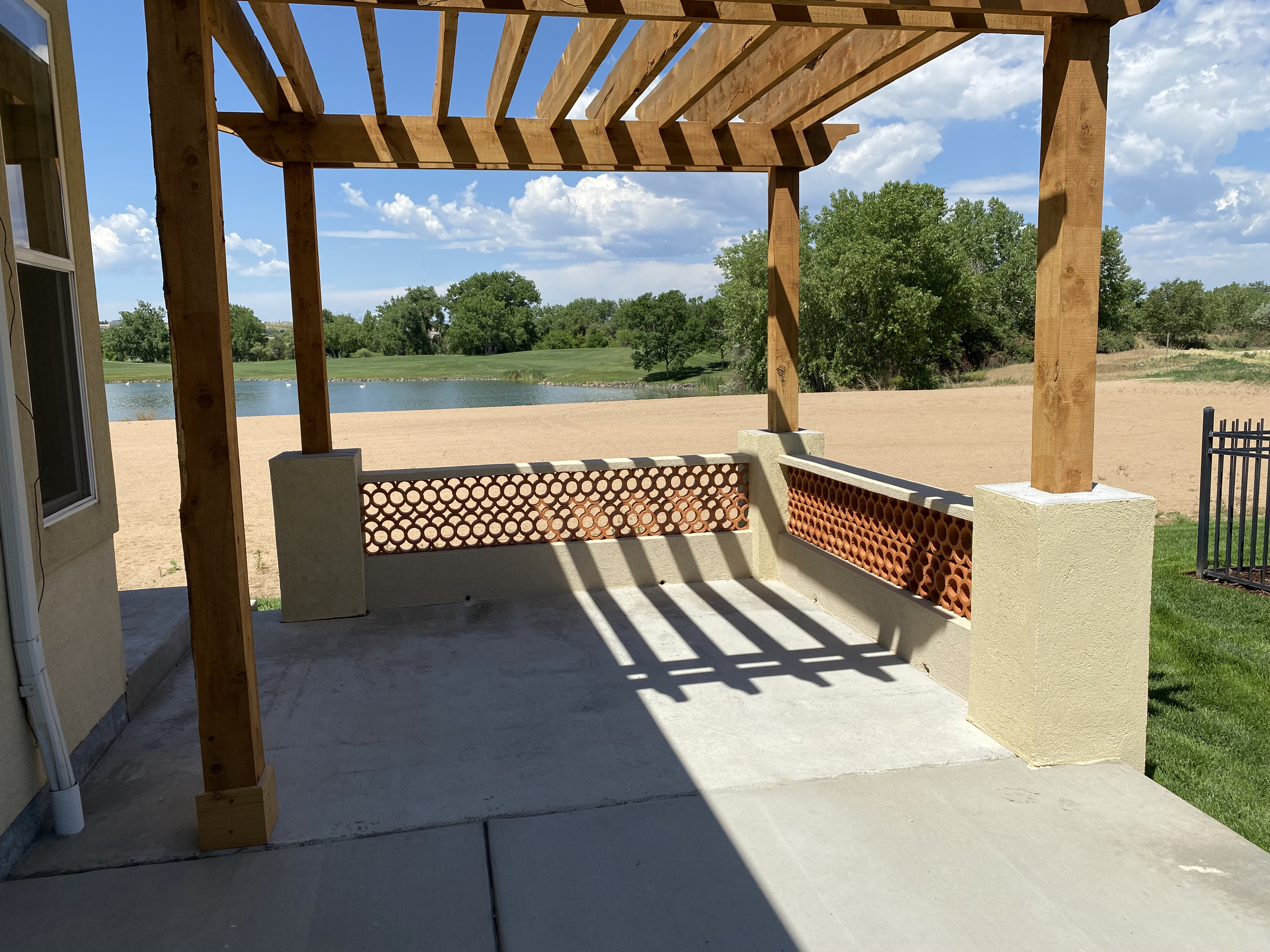 Custom stucco by F Masonry in greeley colorado